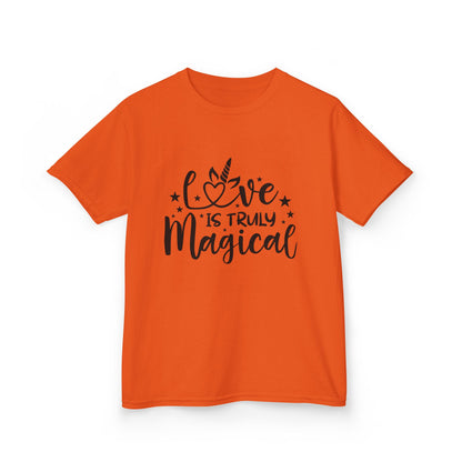 Kids Magical Love Tee - Cute & Comfy Heavy Cotton T-Shirt for Children