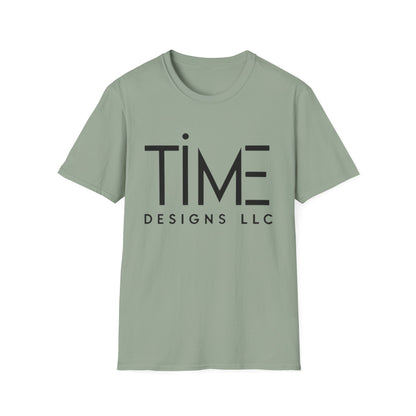 Minimalist Time Design Unisex T-Shirt, Casual Wear, Gift for Him/Her, Everyday Style, Graphic Tee, Modern Apparel