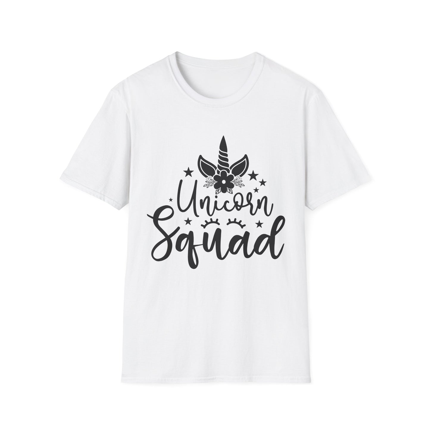 Unisex Softstyle T-Shirt - Unicorn Squad Tee for Magical Friends