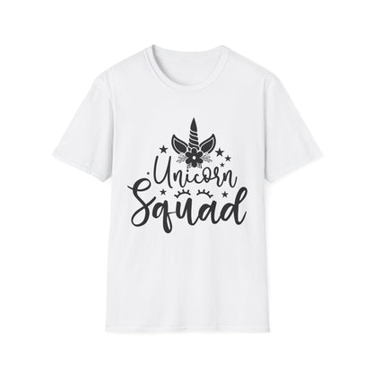 Unisex Softstyle T-Shirt - Unicorn Squad Tee for Magical Friends