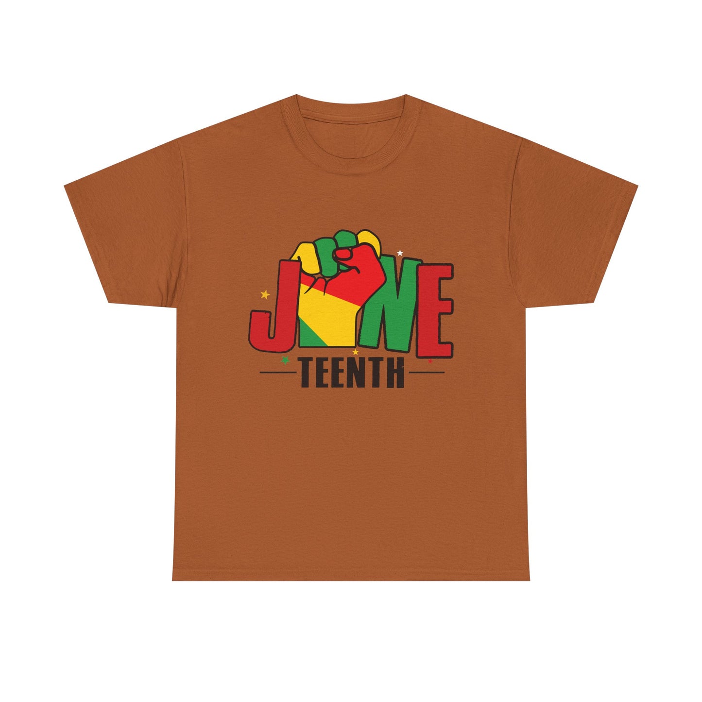 Juneteenth Unisex Heavy Cotton Tee, Celebration Shirt, Black History Apparel, Event T-Shirt, Commemorative Tee, Everyday Wear