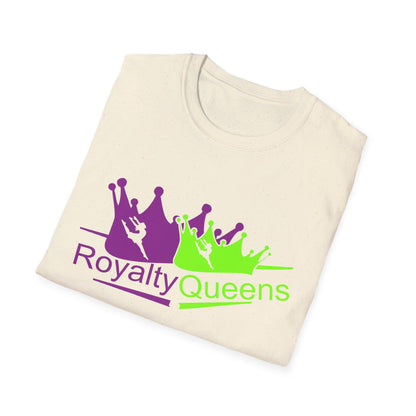 Royalty Queens Unisex T-Shirt | Fun Graphic Tee for Gifts, Celebrations, Birthdays, Crown Lovers, Casual Wear