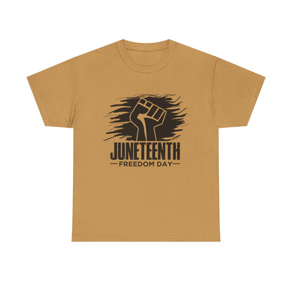 Juneteenth Freedom Day Tee, Unisex Heavy Cotton, Black Power Graphic Shirt, Everyday Wear, Freedom Celebration Apparel, Juneteenth Gift