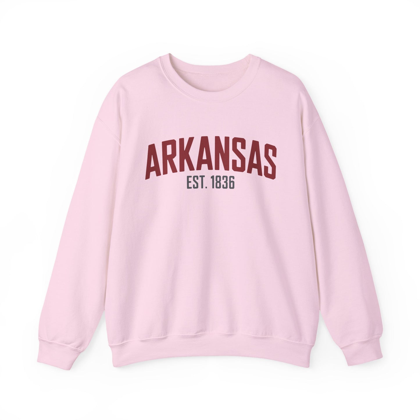 Arkansas Established 1836 Crewneck Sweatshirt