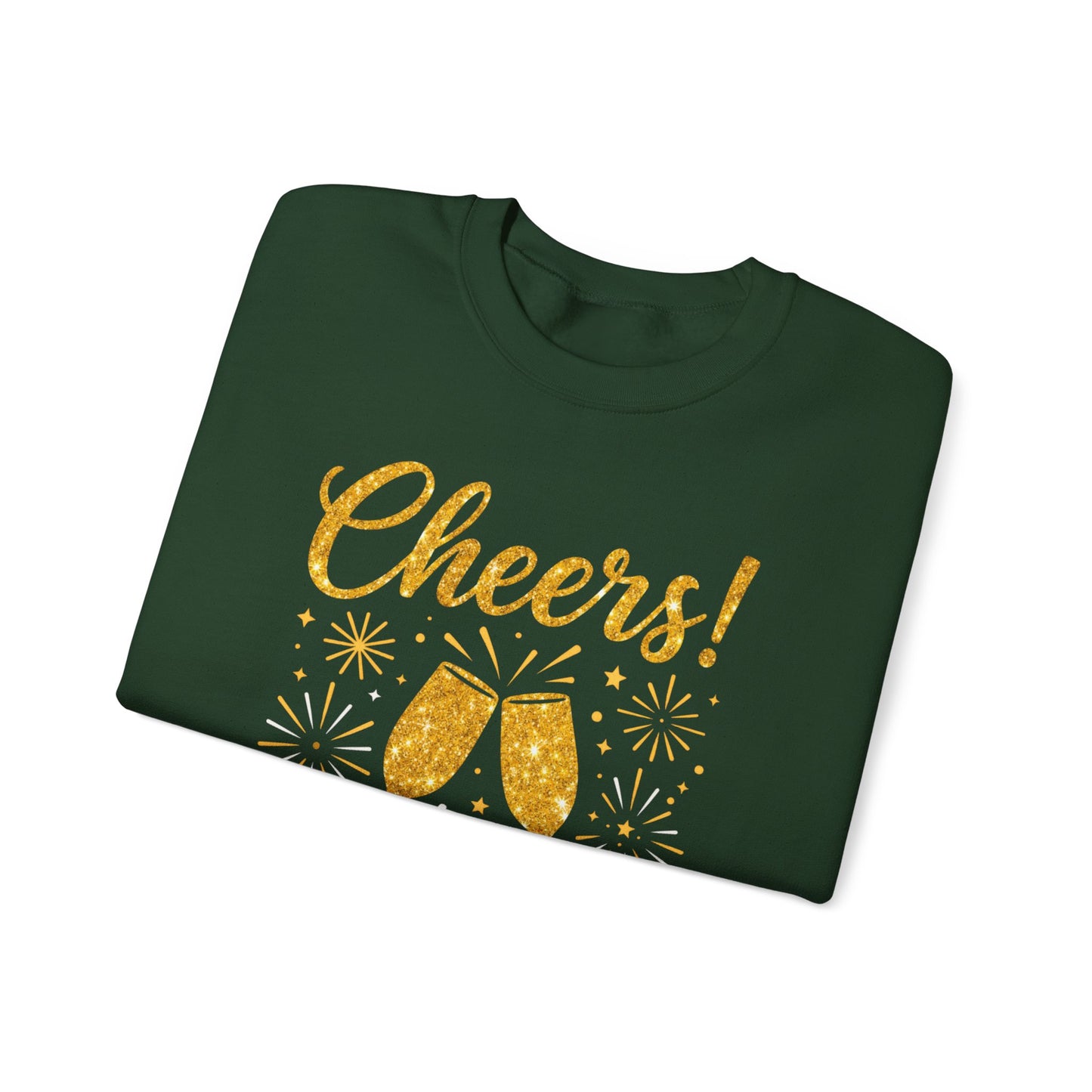 Cheers to a New Year Sweatshirt — New Year’s Eve Celebration Crewneck