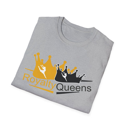 Royalty Queens T-Shirt, Unisex Softstyle Tee, Perfect for Gifts, Birthday Celebrations, Casual Wear, Empowerment Fashion, Unique Style