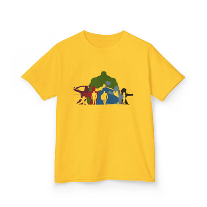 Superhero Kids Tee, Kids Heavy Cotton™ Shirt, Cartoon Character Tee, Youth Graphic Tee, Fun Gift for Children