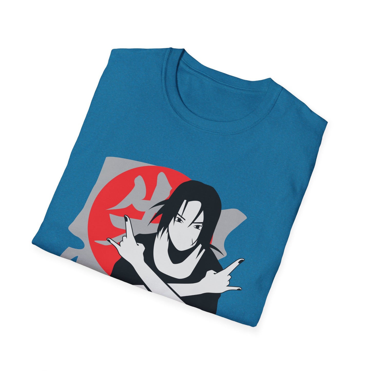 Unisex Softstyle Anime T-Shirt - Iconic Itachi Design