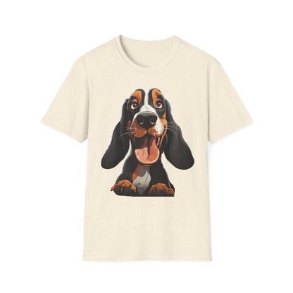 Cute Dog Graphic Unisex Softstyle T-Shirt - Perfect for Pet Lovers