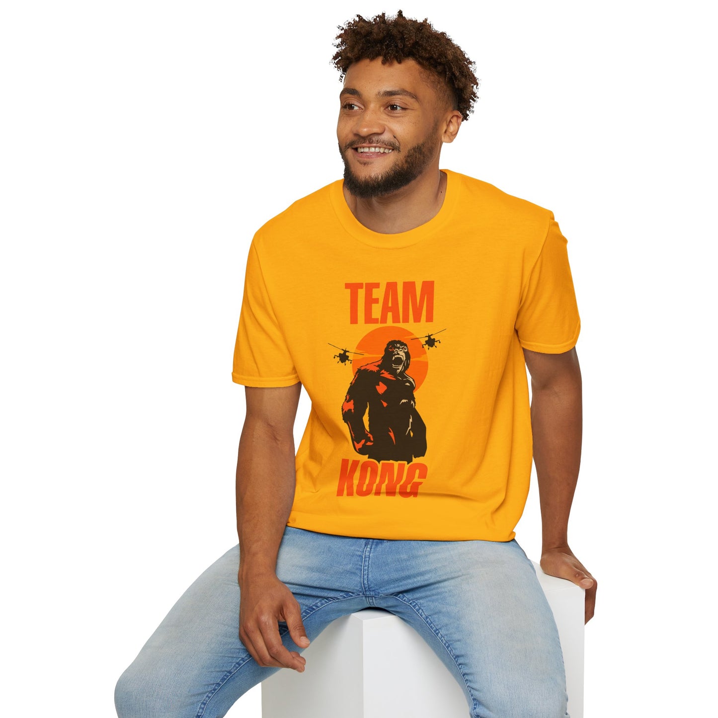 Team Kong Unisex Softstyle T-Shirt - Bold Graphic Tee for Fans & Celebrations
