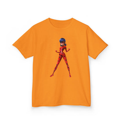 Kids Cartoon Hero Tee, Superhero T-Shirt for Children, Fun Graphic Tee, Birthday Gift, Everyday Wear, Playtime Apparel