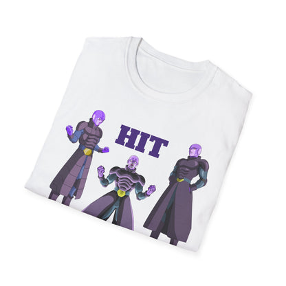 Unisex Softstyle T-Shirt - HIT Character Design for Anime Lovers