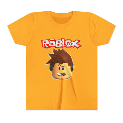 Youth Roblox Adventure Tee - Fun Shirt for Kids, Gamer T-Shirt, Birthday Gift, Casual Wear, Playtime Outfit
