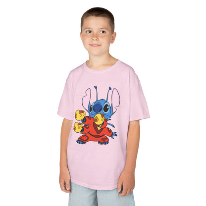 Colorful Kids Tee with Fun Cartoon Design