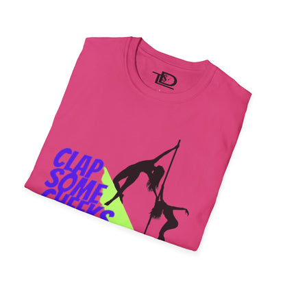 Clap Some Cheeks Save a Freak T-Shirt, Fun Graphic Tee for Parties, Gift for Dancers, Unique Statement Shirt, Cool Casual Wear