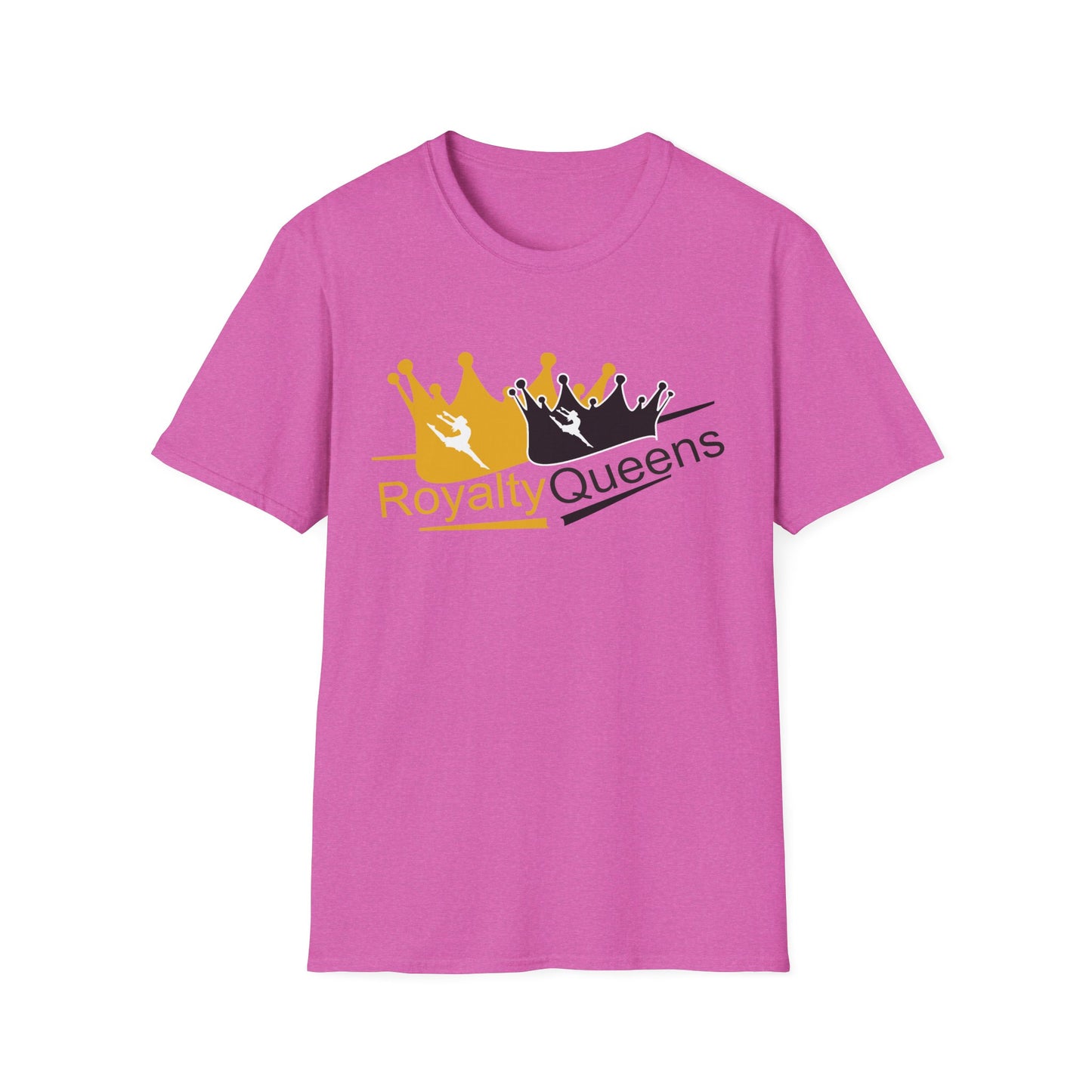 Royalty Queens T-Shirt, Unisex Softstyle Tee, Perfect for Gifts, Birthday Celebrations, Casual Wear, Empowerment Fashion, Unique Style