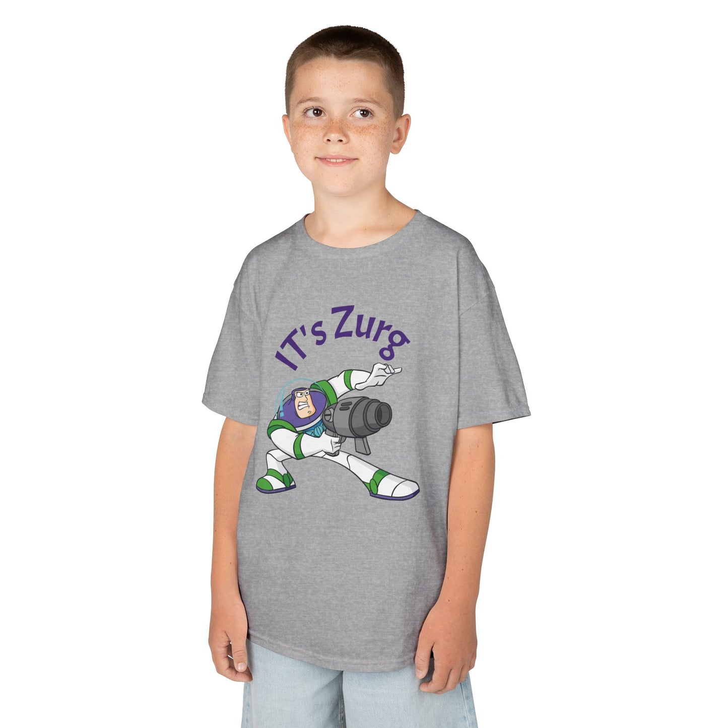 Kids Buzz Lightyear Tee - 'It's Zorg' Fun Cotton T-Shirt