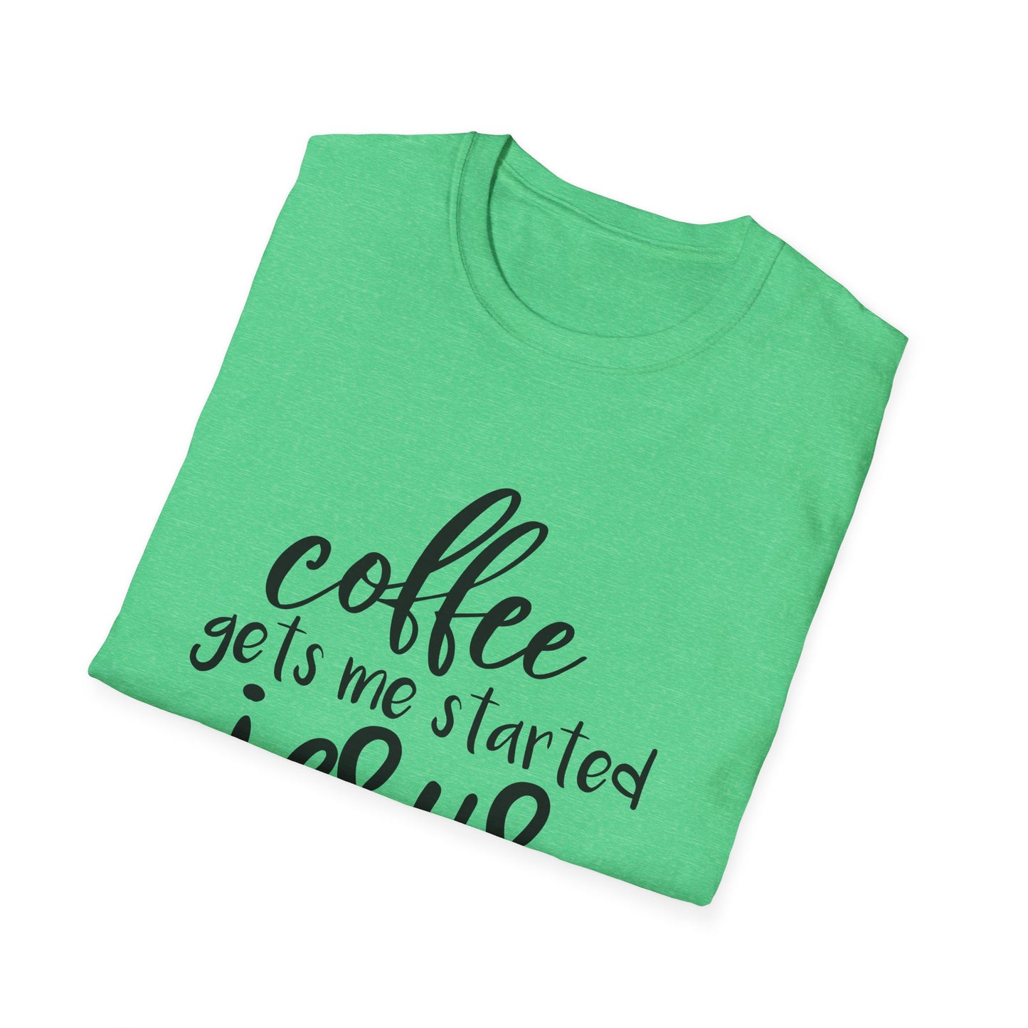 Coffee & Jesus Unisex Softstyle T-Shirt - Inspirational Christian Tee