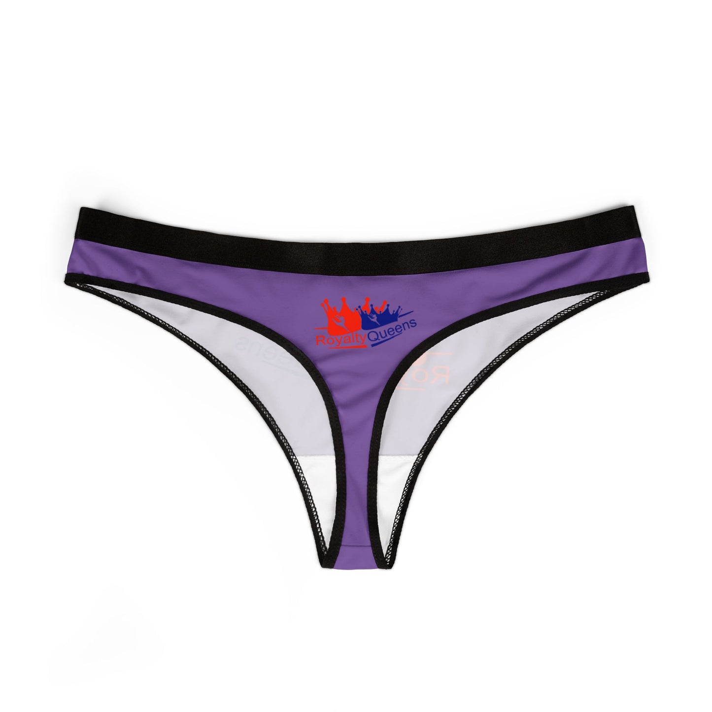 Royalty Queens Women's Thongs - Purple Lingerie for Confident Women