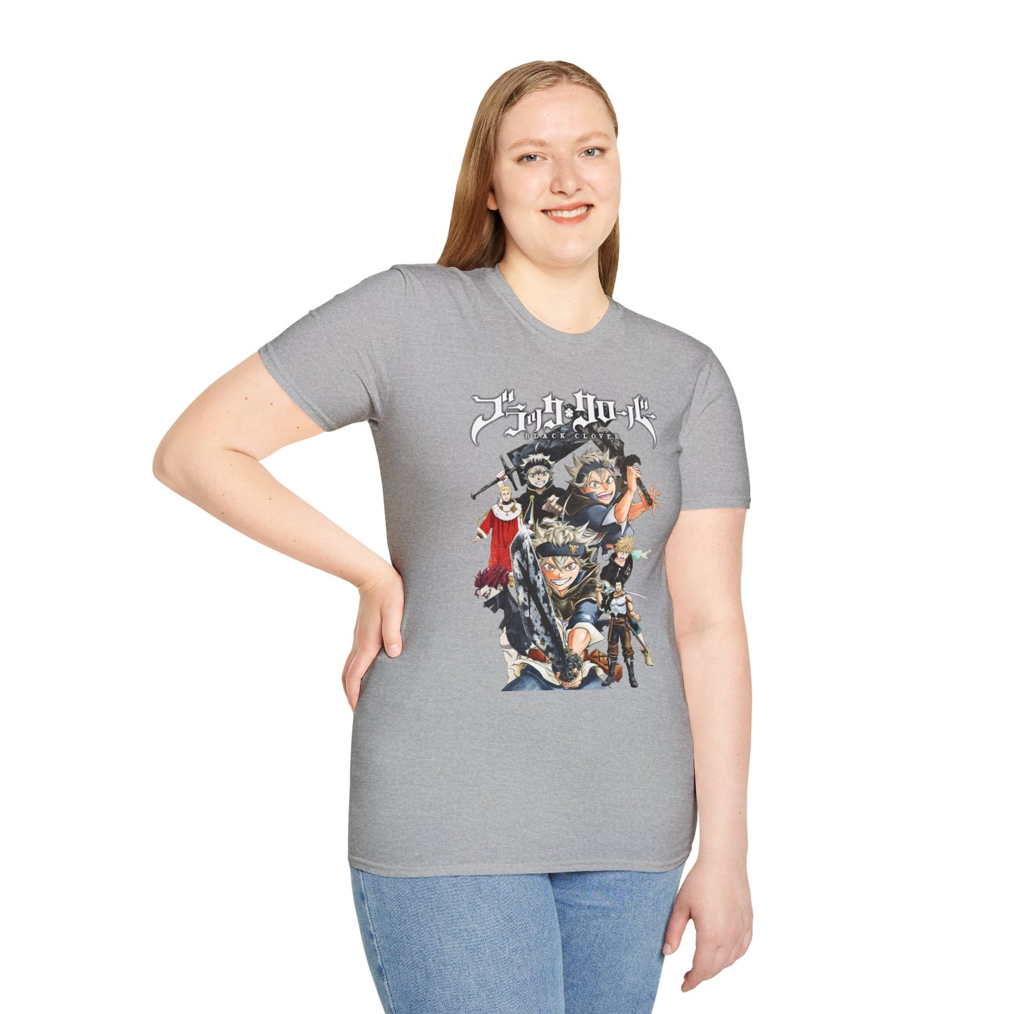 Unisex Softstyle T-Shirt - 'Create Your Own Calm' & Anime Design