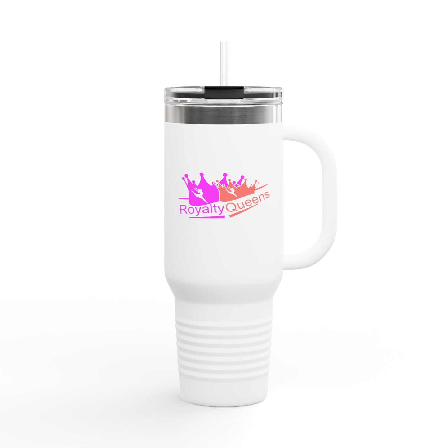 Royalty Queens Insulated Travel Mug, 40oz - Perfect for Coffee Lovers, Gift for Queens, Travel Mug, Tumbler, Personalized Drinkware
