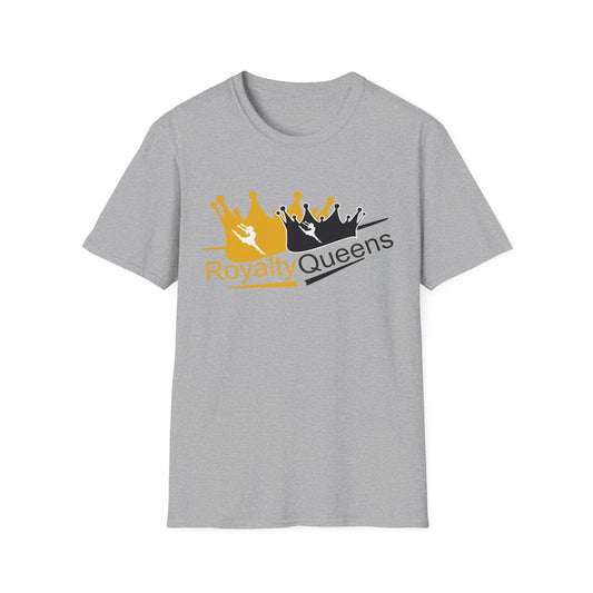 Royalty Queens T-Shirt, Unisex Softstyle Tee, Perfect for Gifts, Birthday Celebrations, Casual Wear, Empowerment Fashion, Unique Style