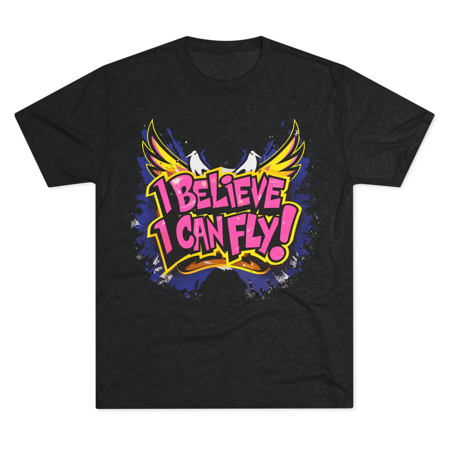 Inspirational Crew Tee - "I Believe I Can Fly" T-Shirt, Motivational Graphic Tee, Unisex Inspirational Wear, Gift for Dreamers, [...]