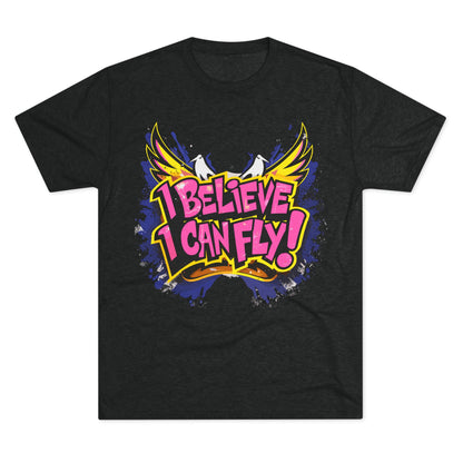 Inspirational Crew Tee - "I Believe I Can Fly" T-Shirt, Motivational Graphic Tee, Unisex Inspirational Wear, Gift for Dreamers, [...]