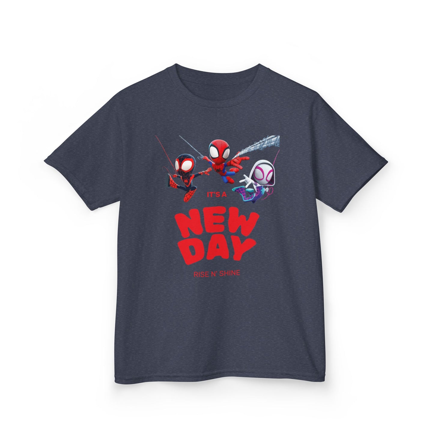 Superhero Kids T-Shirt, Fun Cotton Tee for Boys and Girls, Birthday Gift, Casual Wear, Everyday Style, Spider-Man Inspired Tee