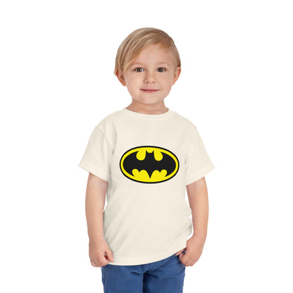 Batman Toddler Short Sleeve Tee - Superhero Shirt for Kids, Birthday Gift, Adventure Wear, Playtime Apparel, Comic Fan Clothing