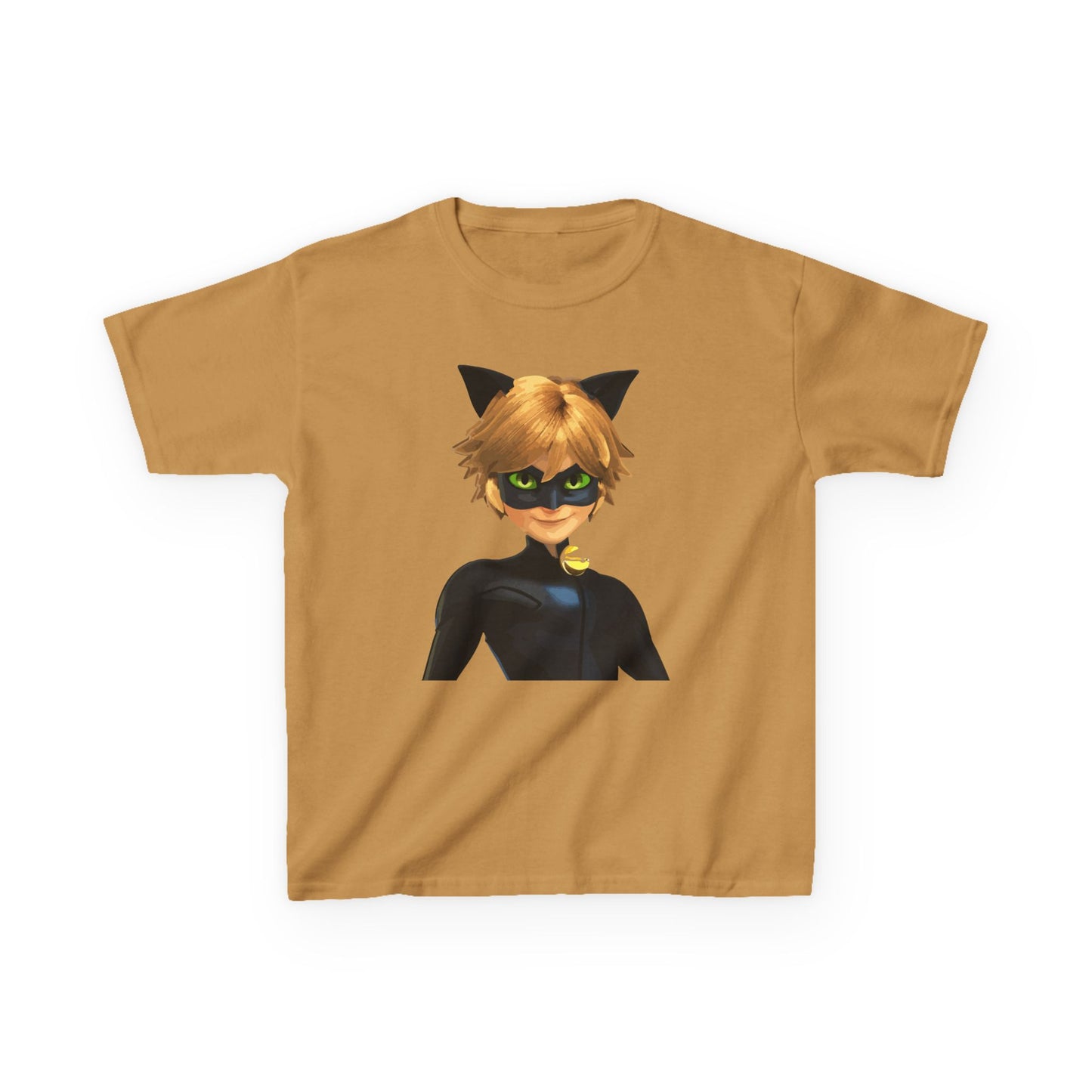 Kids Cat Superhero Tee, Cartoon Shirt, Children's Birthday Gift, Fun Playwear, Gift for Kids, Cat Lover Gift