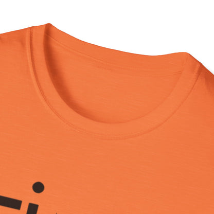 Minimalist Time Design Unisex T-Shirt, Casual Wear, Gift for Him/Her, Everyday Style, Graphic Tee, Modern Apparel