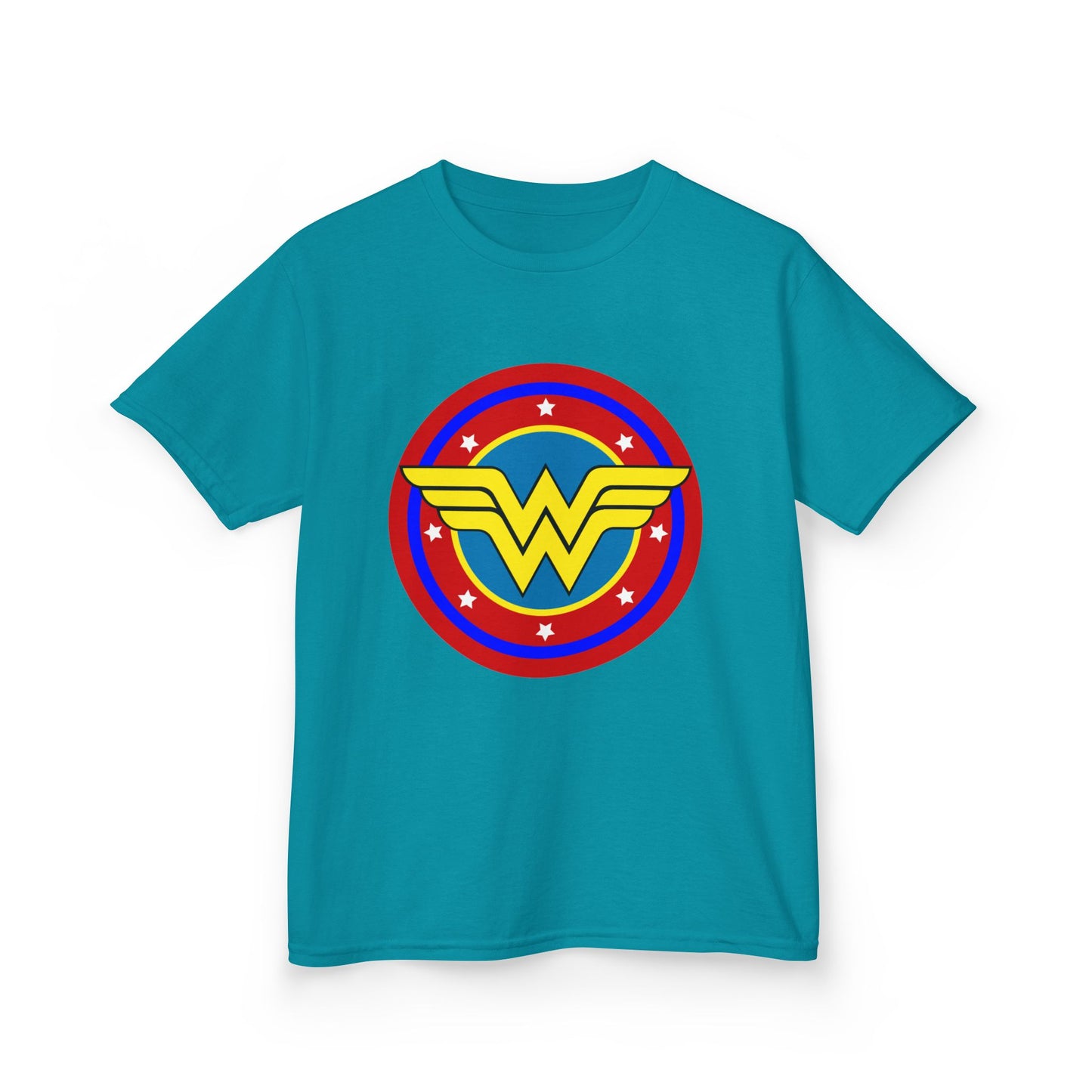 Wonder Woman Kids Tee, Superhero Shirt, Birthday Gift, Comic Book Apparel, Children's Clothing, Cartoon T-Shirt, Movie Merchandise