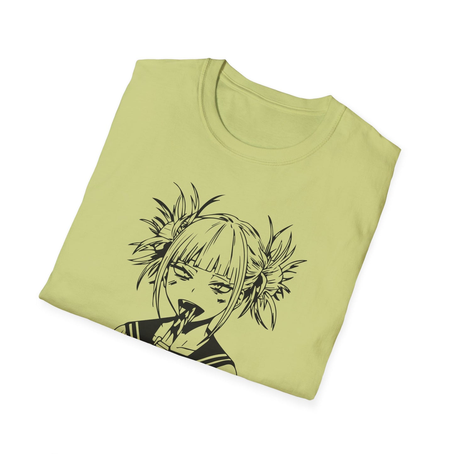 Cute Anime Character Unisex Softstyle T-Shirt - Perfect for Fans and Casual Wear