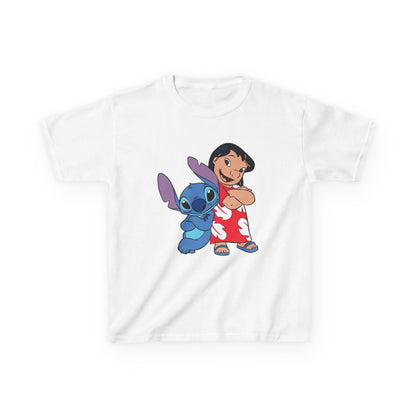 Cute Cartoon Kids Tee, Hawaiian Theme Shirt, Summer Fun Clothing, Gift for Kids, Birthday Party Outfit, Casual Summer Wear