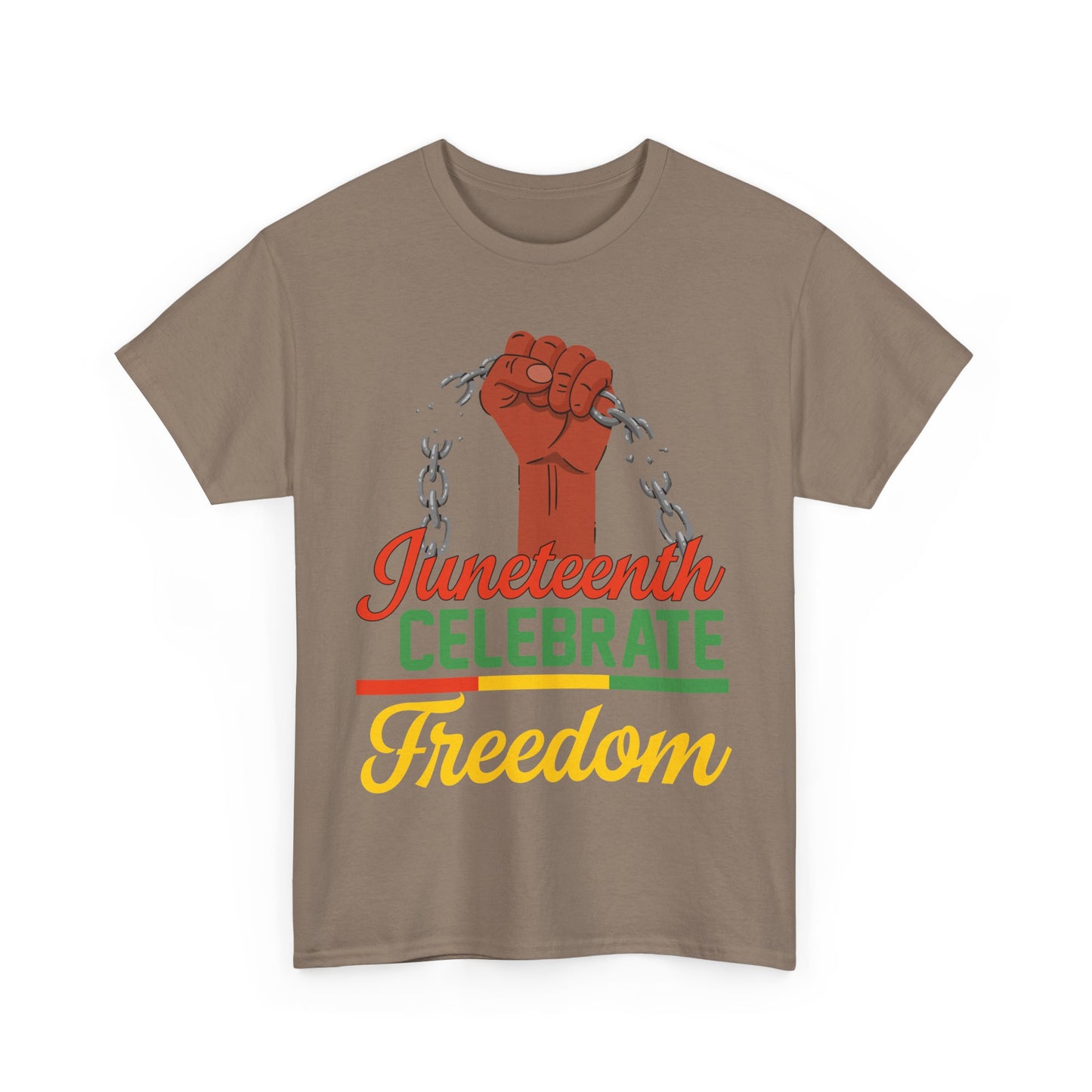 Juneteenth Freedom Tee, Celebrate Freedom Shirt, Unisex Cotton T-Shirt, Black History Month Apparel, Equality and Justice Top