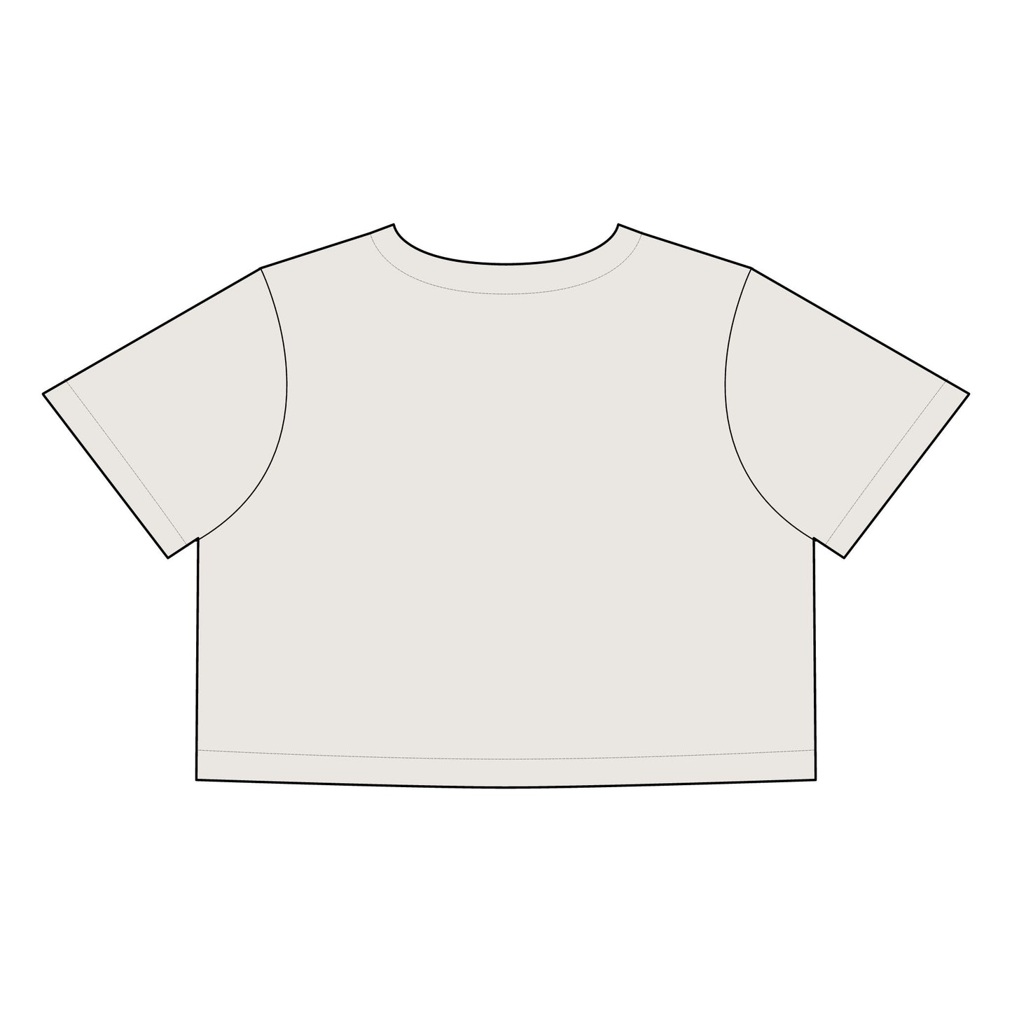 Royalty Queens Faded Crop Tee - Stylish Women's Tee for Confident Queens