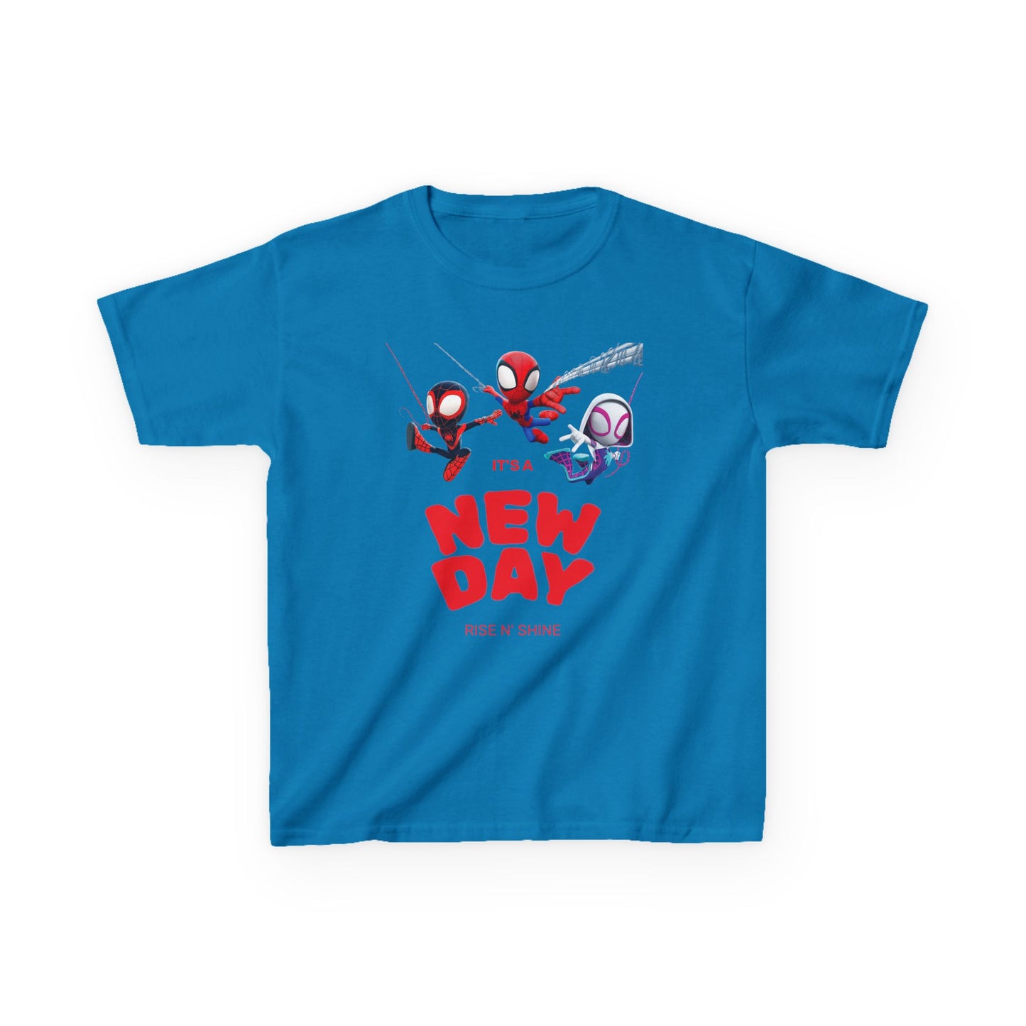 Superhero Kids T-Shirt, Fun Cotton Tee for Boys and Girls, Birthday Gift, Casual Wear, Everyday Style, Spider-Man Inspired Tee