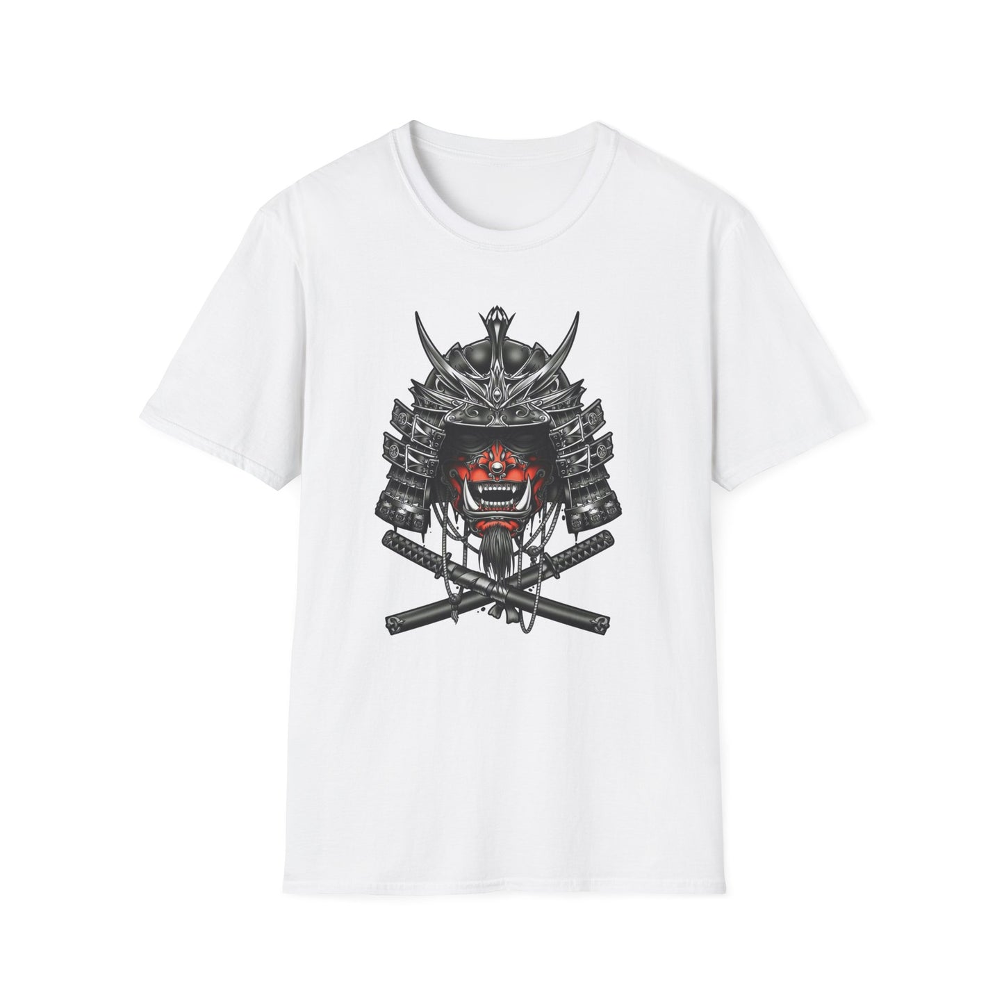 Unisex Samurai Warrior Graphic T-Shirt - Bold Design for Casual Wear