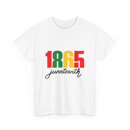 Juneteenth Celebration Tee, Unisex Cotton Shirt, 1865 Juneteenth T-Shirt, Freedom Celebration Apparel, Black History Month Gear