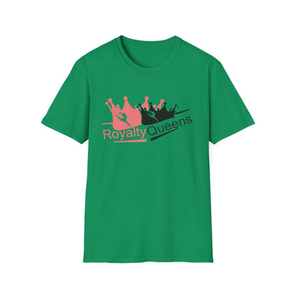 Royalty Queens Unisex Softstyle T-Shirt, Fun Casual Wear, Gift for Her, Birthday, Family Reunion, Celebration Tee