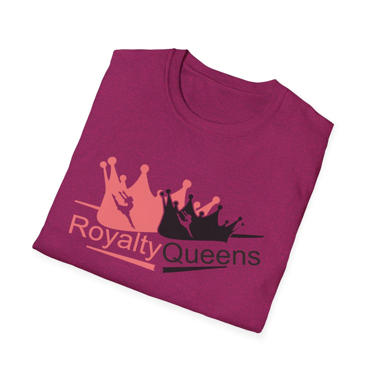 Royalty Queens Unisex Softstyle T-Shirt, Fun Casual Wear, Gift for Her, Birthday, Family Reunion, Celebration Tee