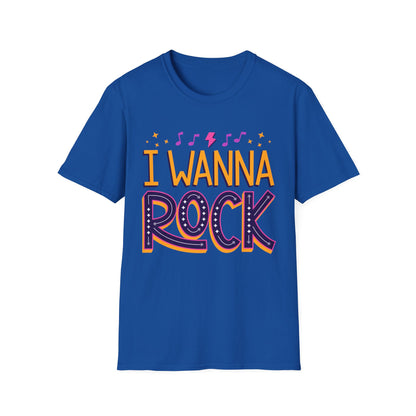 Rock the Day Unisex Softstyle T-Shirt - Music Lover Gift, Concert T-Shirt, Statement Tee, Fun Casual Wear, Rock Music Apparel
