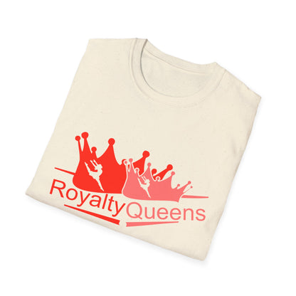 Royalty Queens Unisex Softstyle T-Shirt - Fun, Empowering, Comfortable Gift for Friends, Birthday, Celebration, Casual Wear