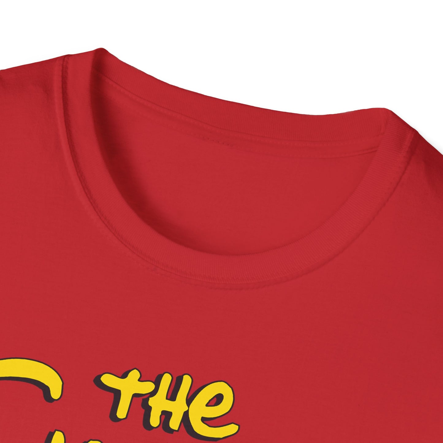 Funny Bart Simpson Unisex Softstyle T-Shirt - Retro Cartoon Tee