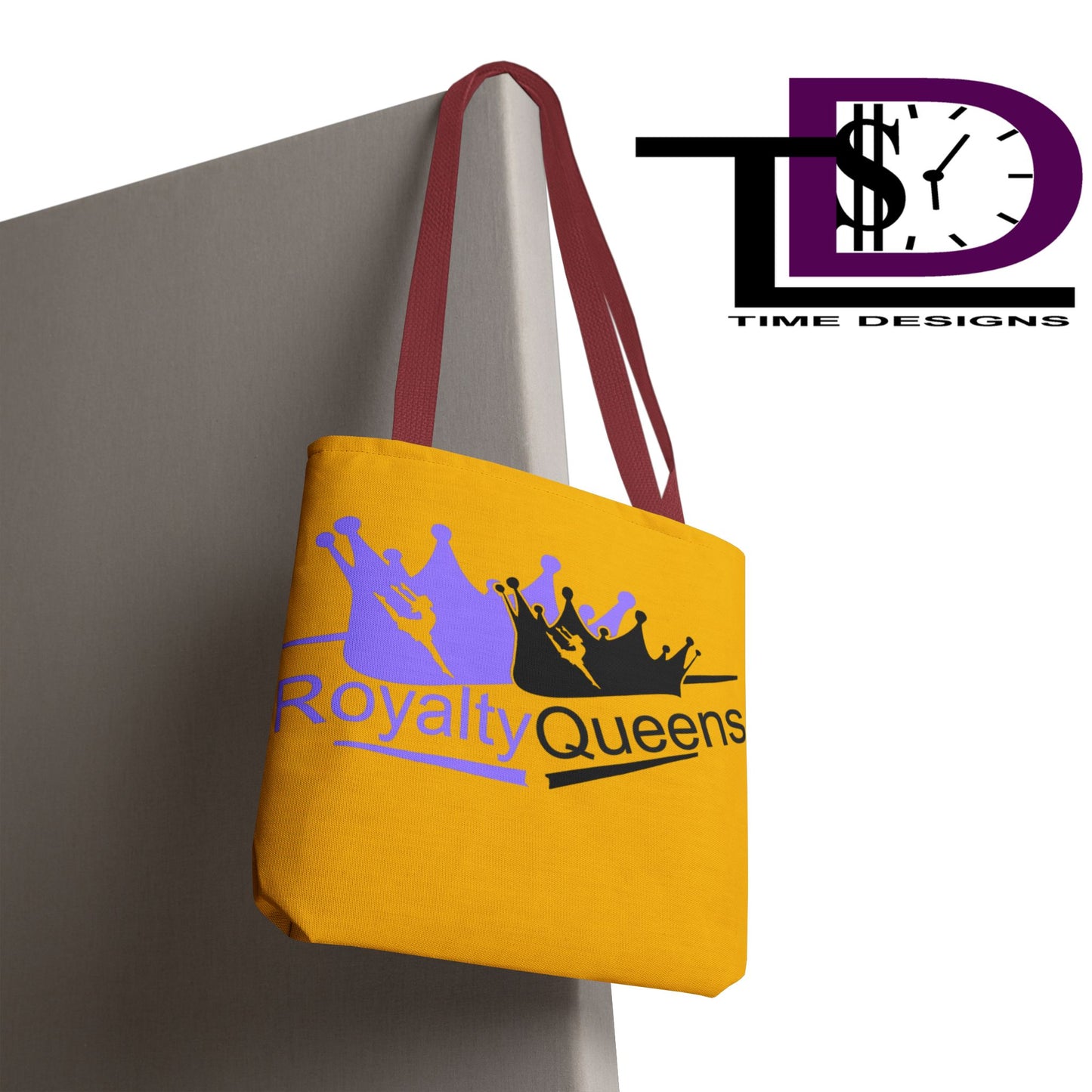 Royalty Queens Tote Bag - Bold AOP Design, Perfect for Everyday Use, Gifts for Queens, Princess Gifts, Stylish Eco-Friendly Bag