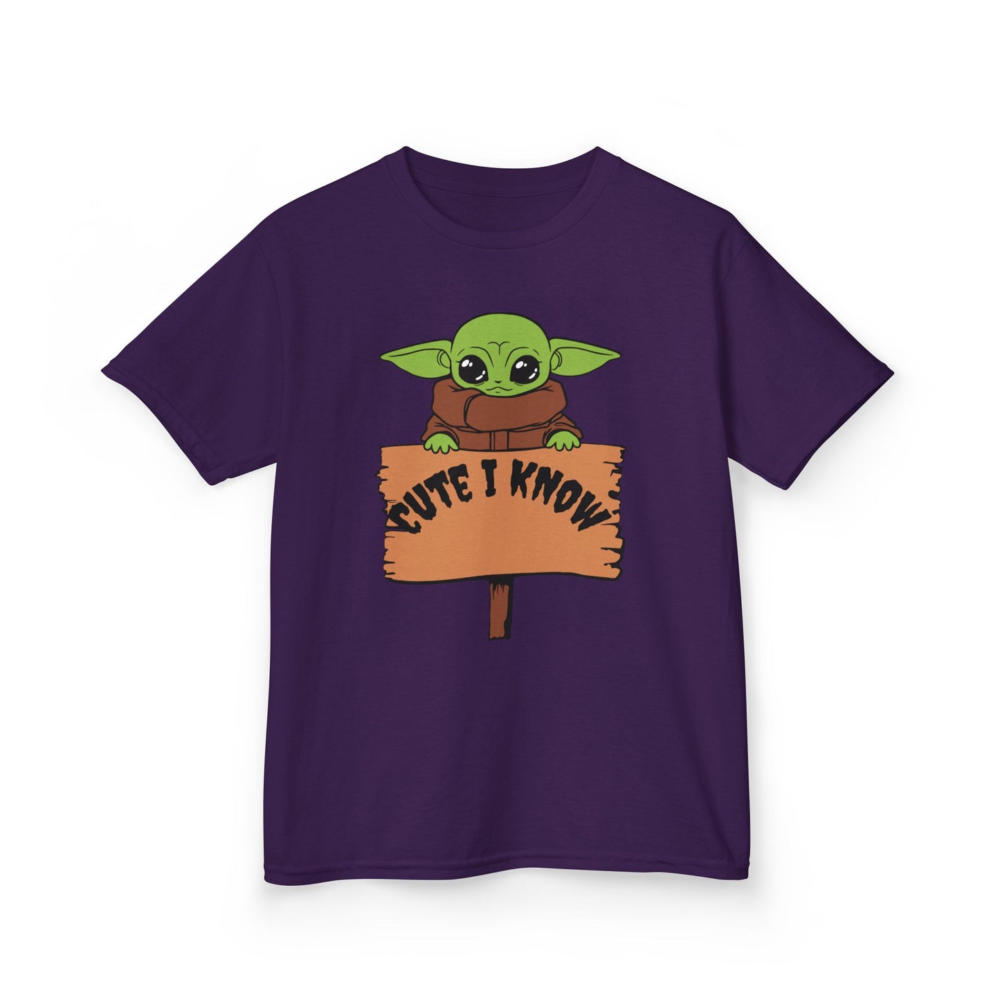 Cute Baby Alien Kids Tee - "Cute I Know" Design for Trendy Kids