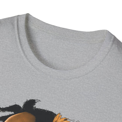 Rasta Lion Unisex Softstyle T-Shirt - Reggae Vibes Inspired Apparel