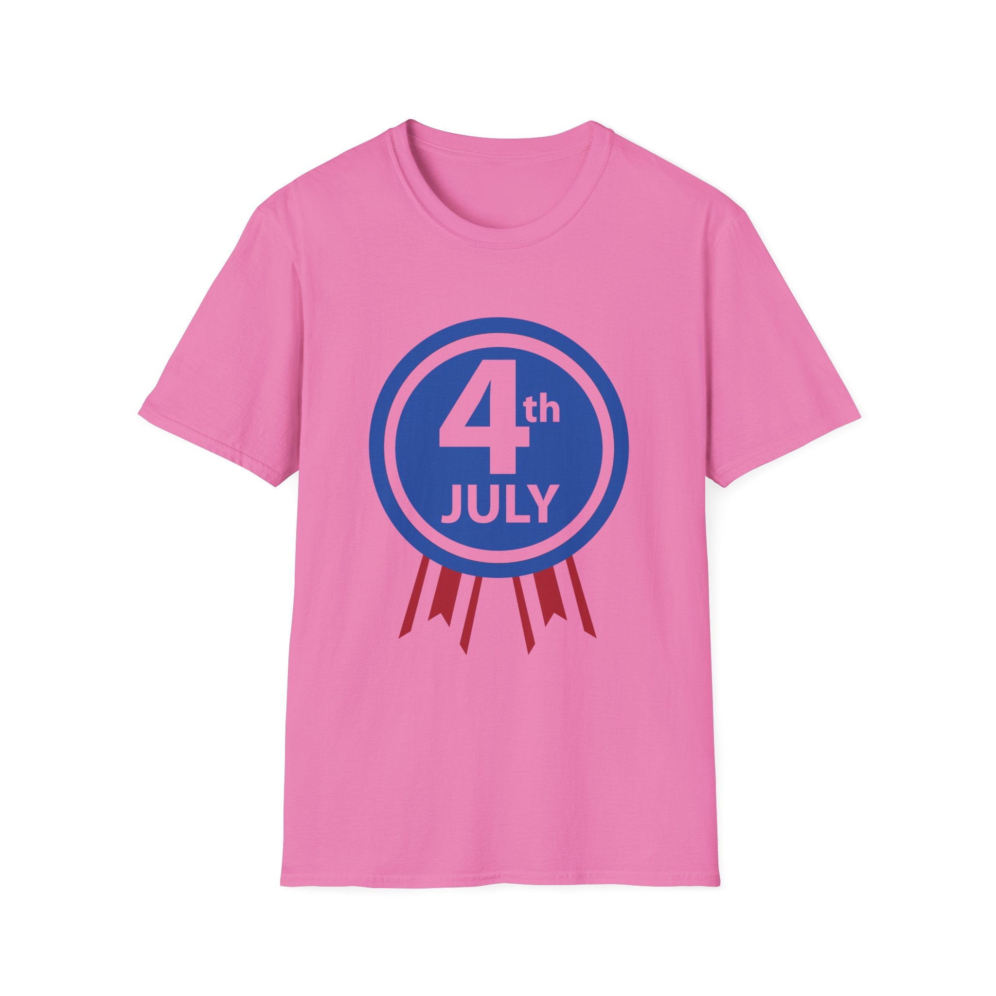 4th of July Unisex Softstyle T-Shirt, Independence Day Tee, Patriotic Shirt, July 4th Celebration T-Shirt, USA Pride Clothing
