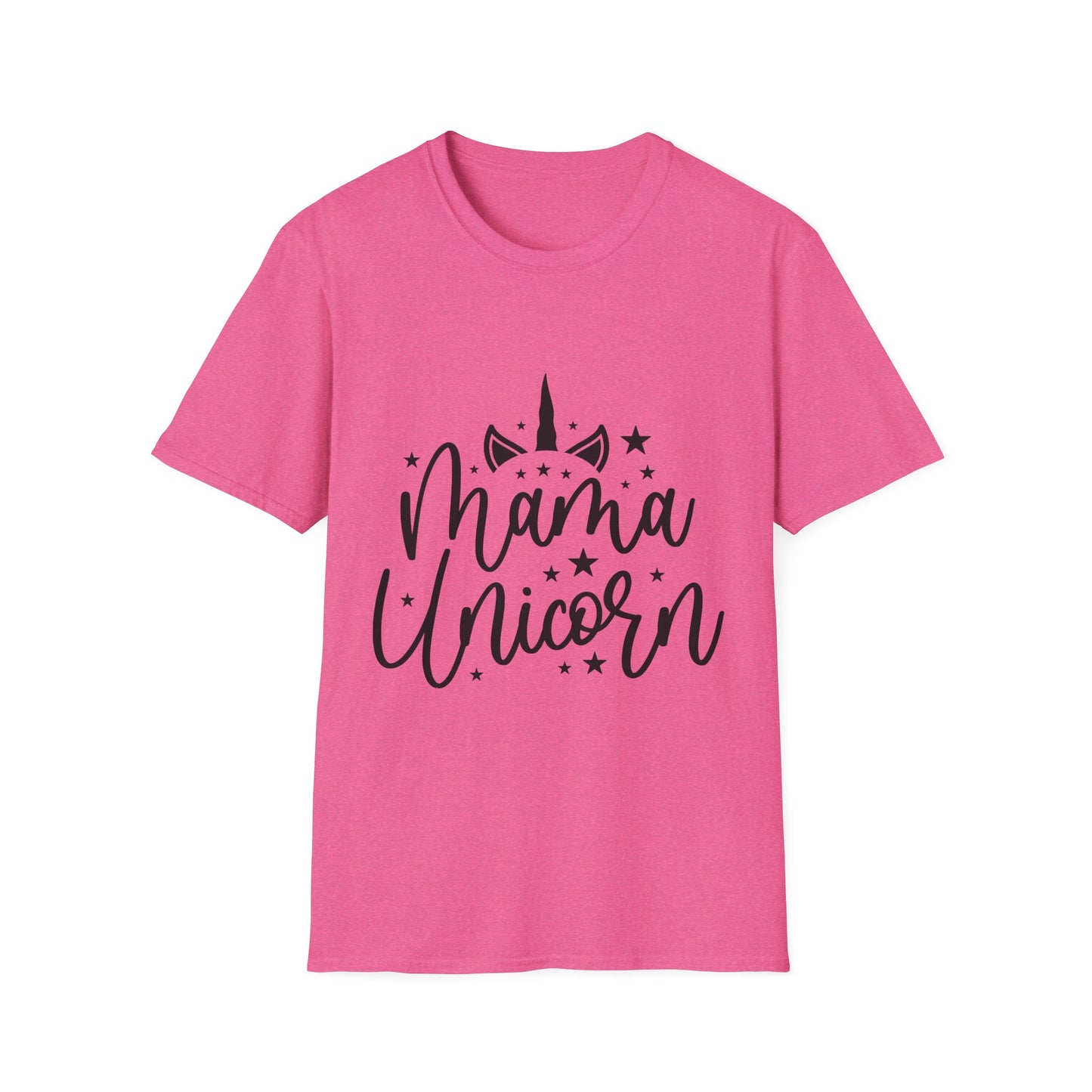 Mama Unicorn Unisex Softstyle T-Shirt - Fun & Stylish Gift for Moms